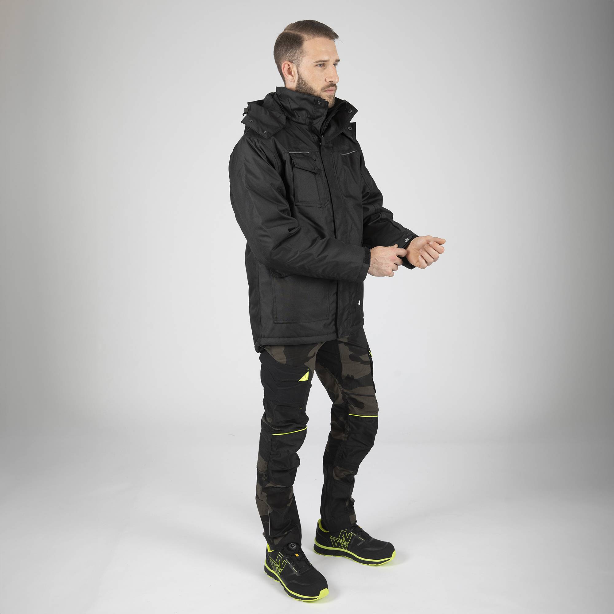 Nineworths - Parka de travail Mermoz noir taille L - Nine Worths - Image 10