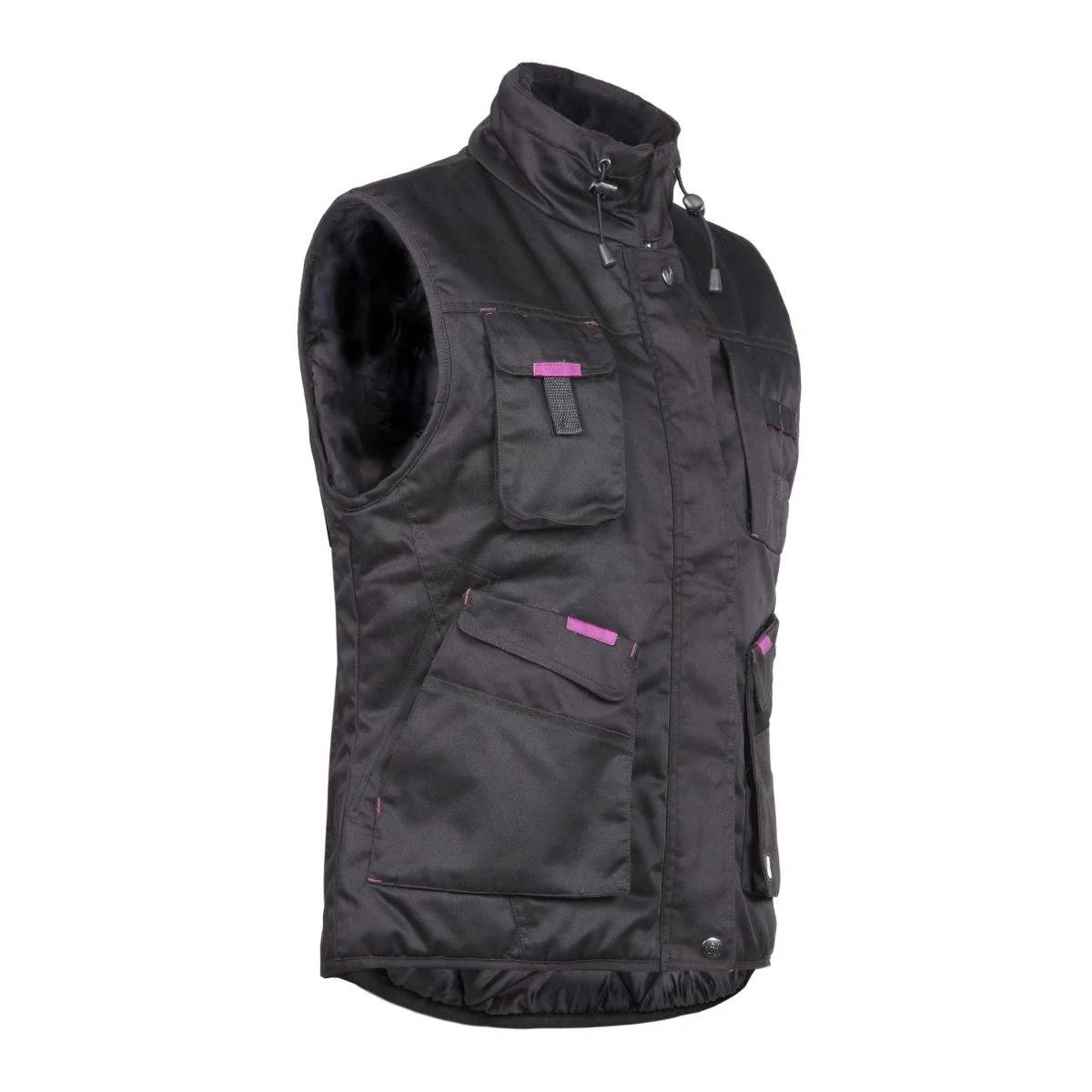 Nineworths - Gilet sans manches de travail Maryse noir taille L - Nine Worths - Image 1
