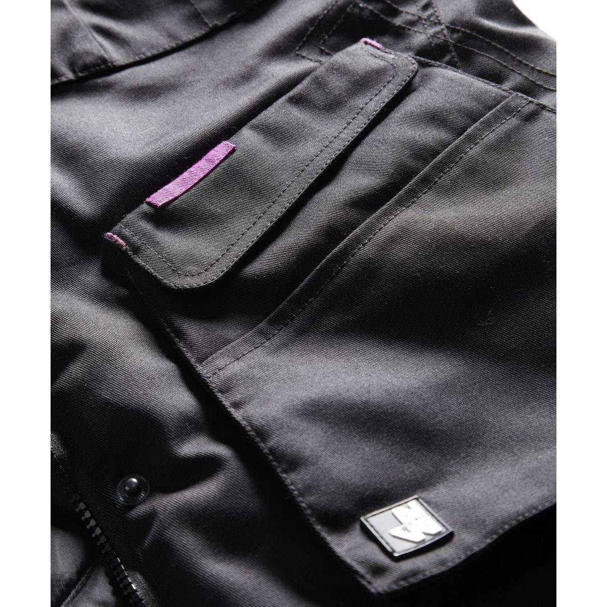 Nineworths - Gilet sans manches de travail Maryse noir taille XXL - Nine Worths - Image 7