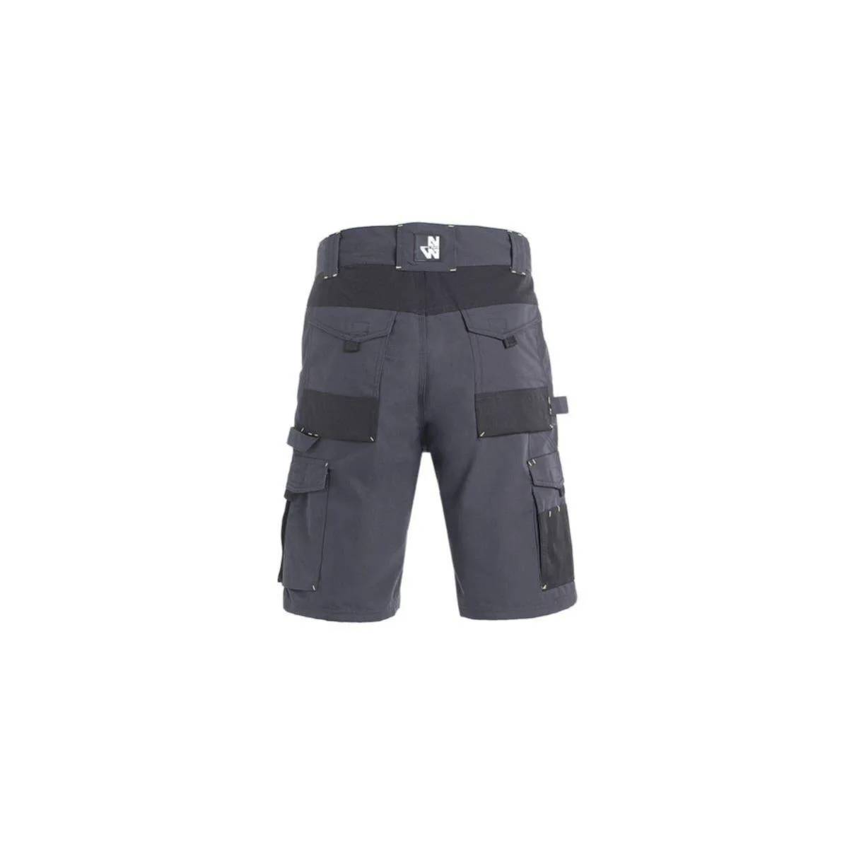 Nineworths - Bermuda de travail Hugues gris/noir taille 56 - Nine Worths - Image 8