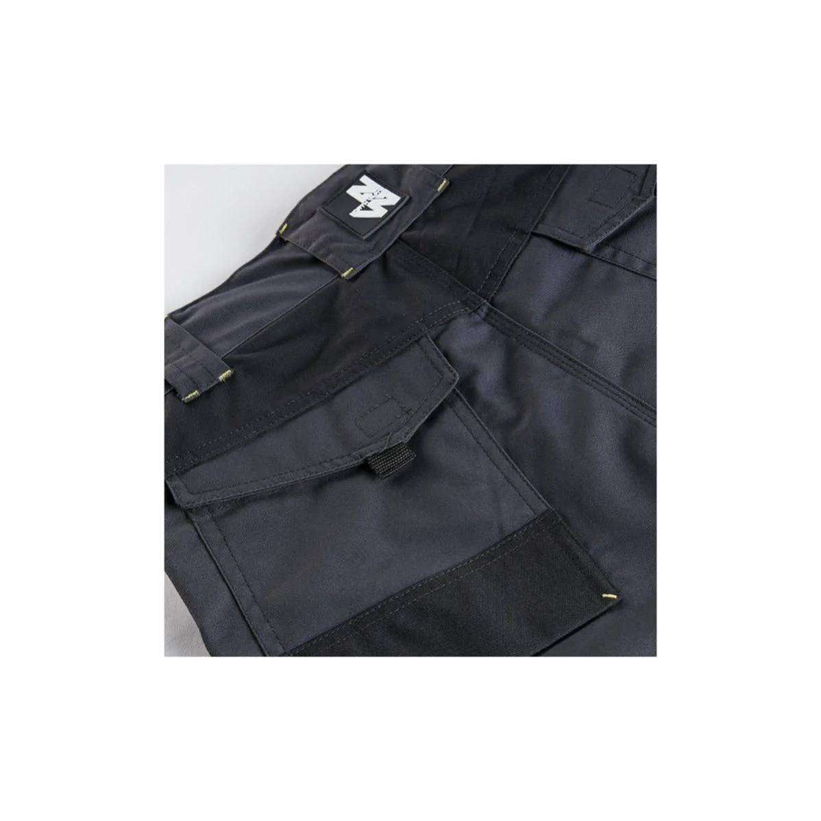 Nineworths - Bermuda de travail Hugues gris/noir taille 56 - Nine Worths - Image 3