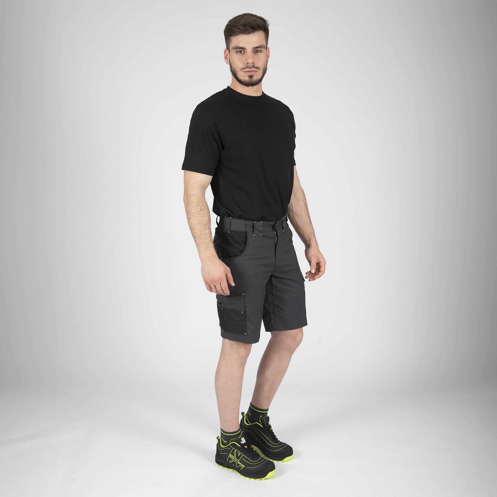Nineworths - Bermuda de travail Hugues gris/noir taille 56 - Nine Worths - Image 15