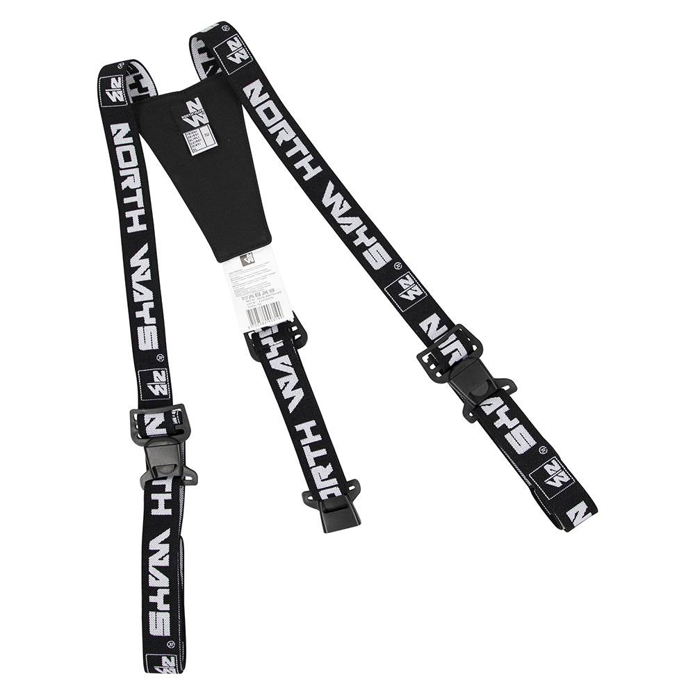 Nineworths - Bretelles de travail bretelles noir taille unique - Nine Worths - Image 6