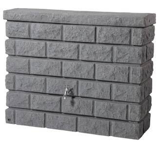 Garantia - Récupérateur d'eau de pluie 400L gris - GRAF