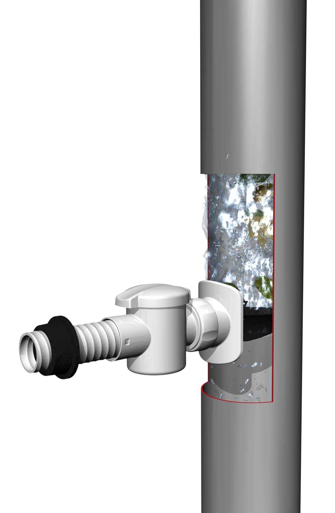 Garantia - Récupérateur d'eau de pluie 350L 2en1 Arctic - GRAF - Image 7