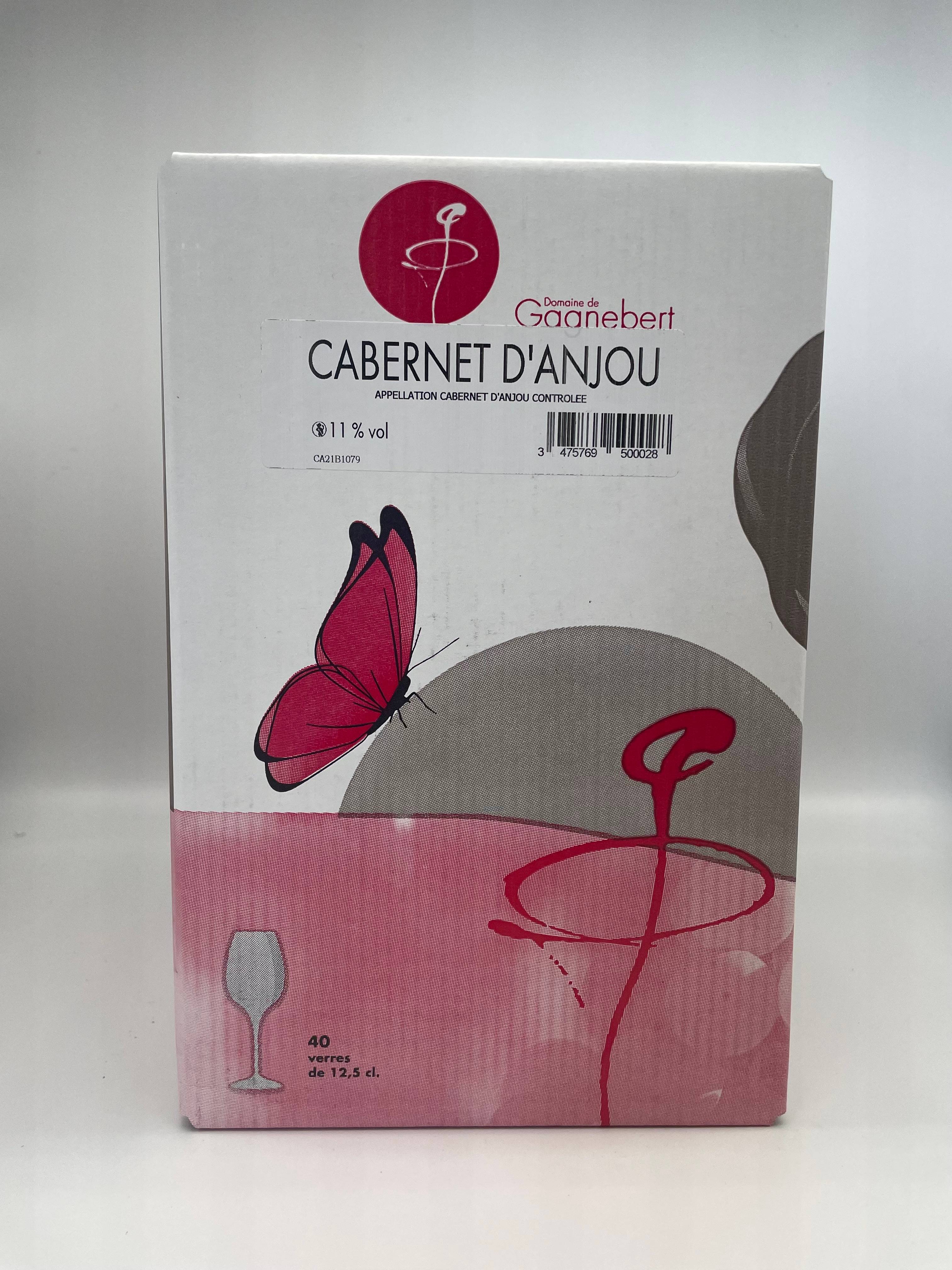 Domaine de Gagnebert - BIB Cabernet d'Anjou Rosé 5 L - CAVE FRAISSE