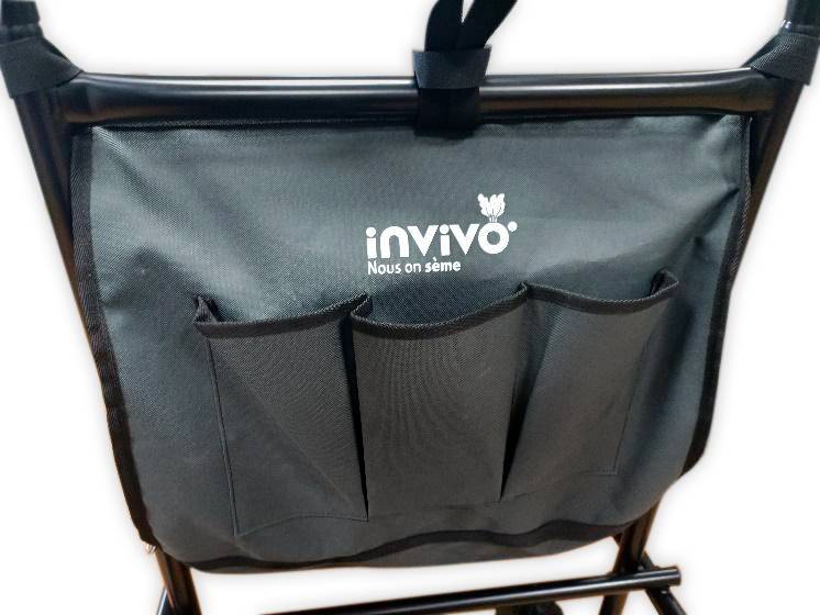 Invivo Nous On Sème - Brouette de jardin pliable 2 roues 90L - INVIVO Nous on sème - Image 6