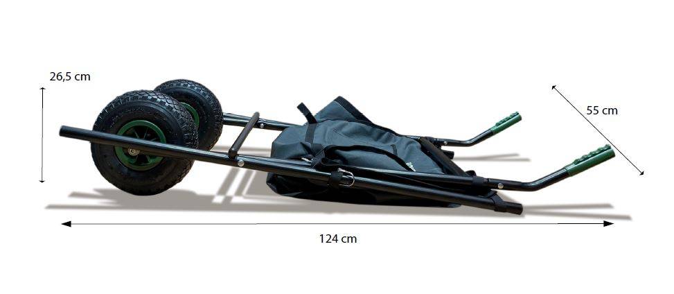 Invivo Nous On Sème - Brouette de jardin pliable 2 roues 90L - INVIVO Nous on sème - Image 7