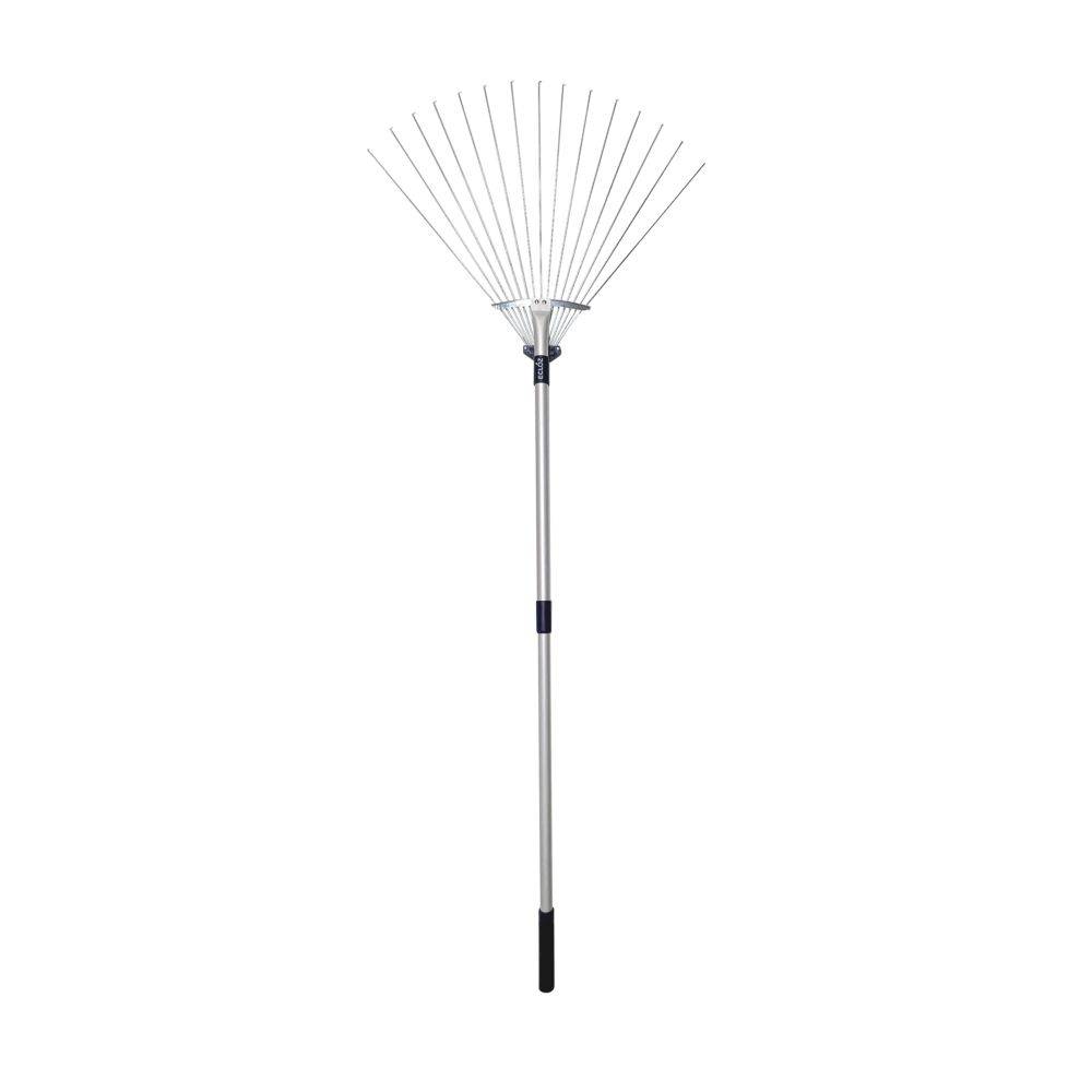 Ecloz - Balai de jardin télescopique compact - 15 dents - ECLOZ - Image 3
