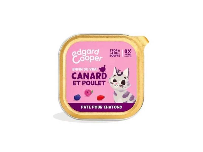 Edgard & Cooper - Pâtée Chaton sans céréales Canard Poulet 85 g - Edgard & Cooper - Image 3