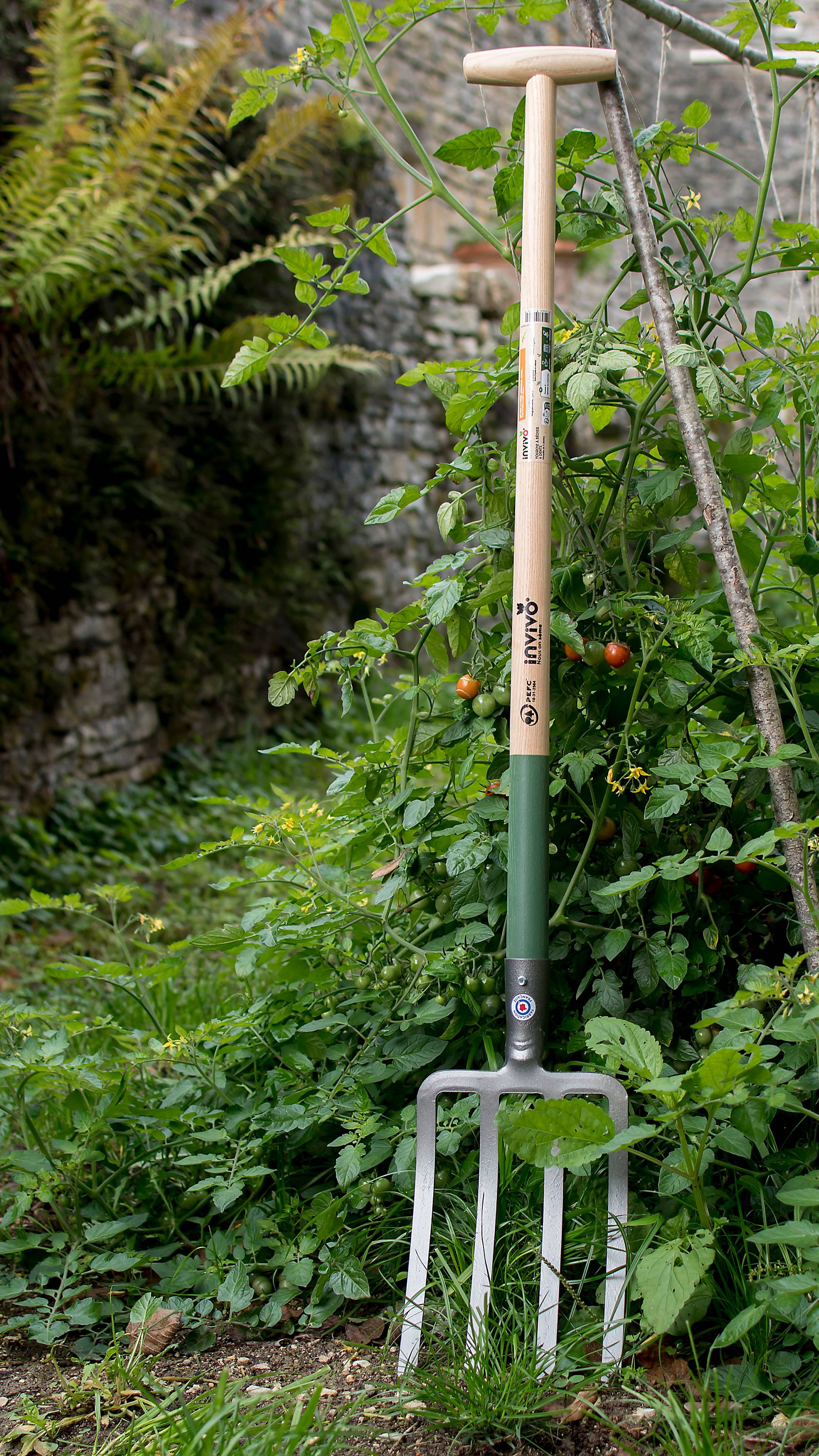 Invivo Nous On Sème - Fourche à bêcher à douille L.29 cm - INVIVO Nous on sème - Image 1