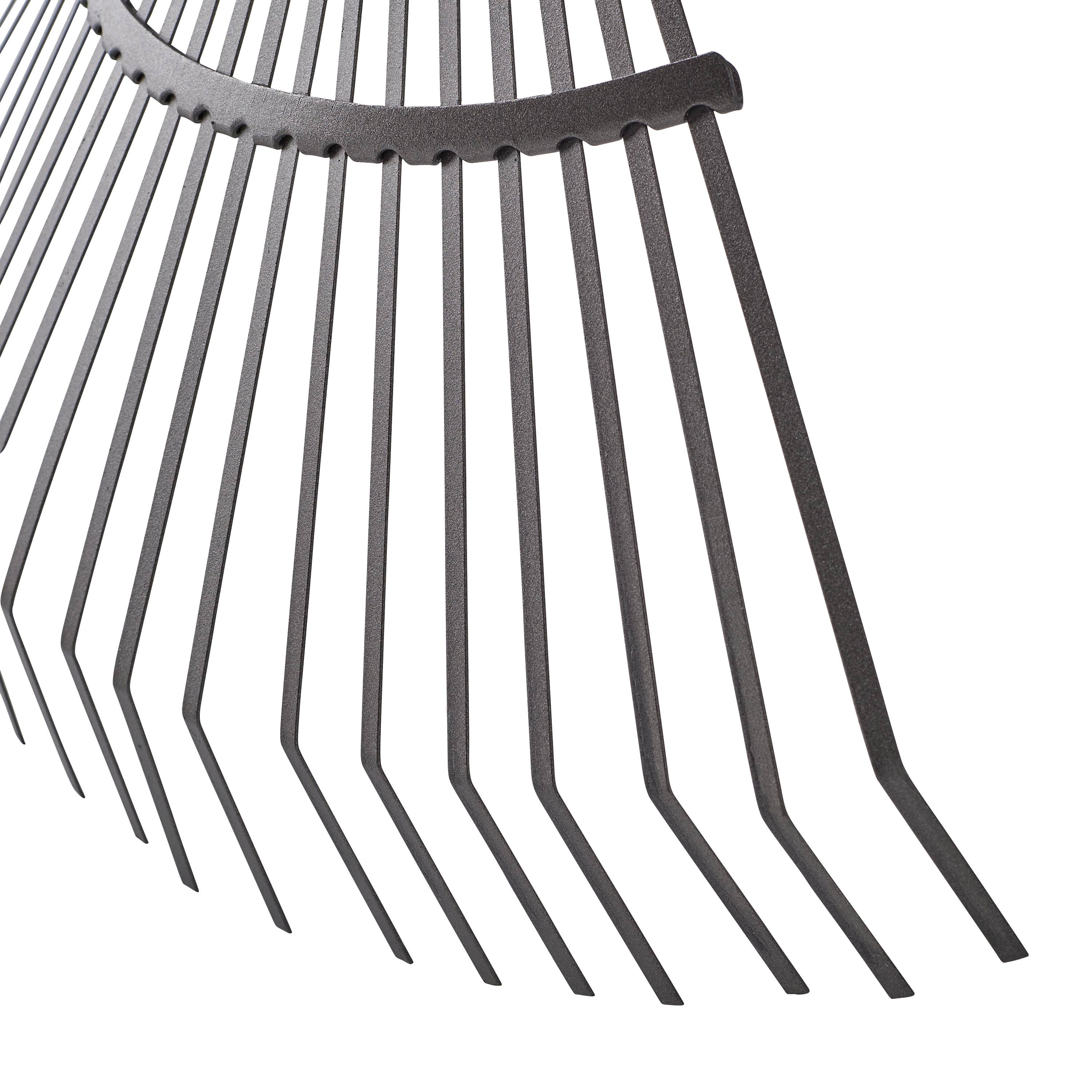Ecloz - Ecloz - Balai gazon fil plat 22 dents manche bois L.150 cm - Image 3