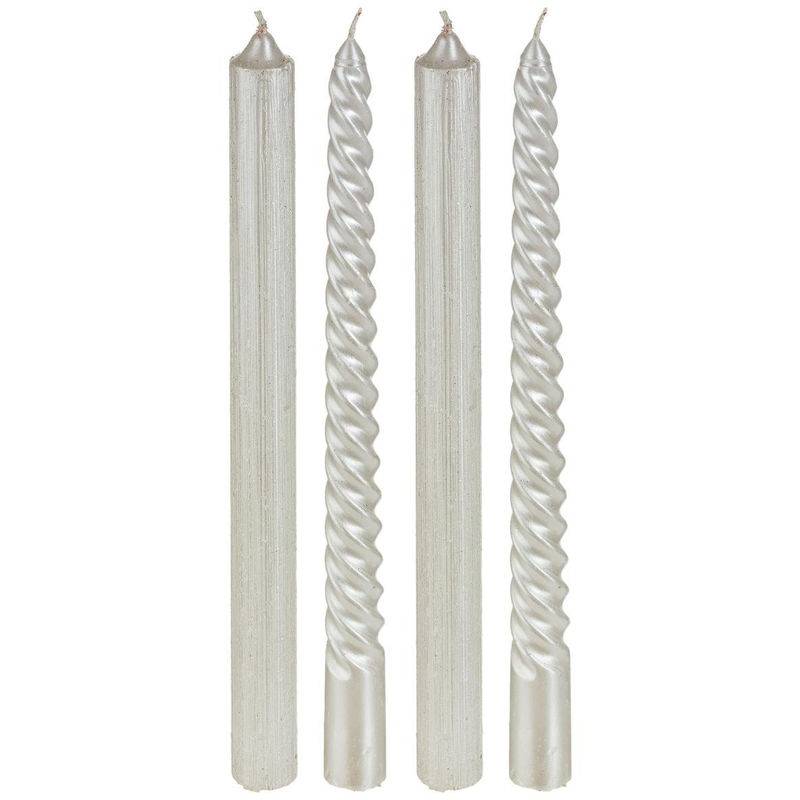 Lot de 4 bougies bâtons - FEERIC CHRISTMAS - Image 2
