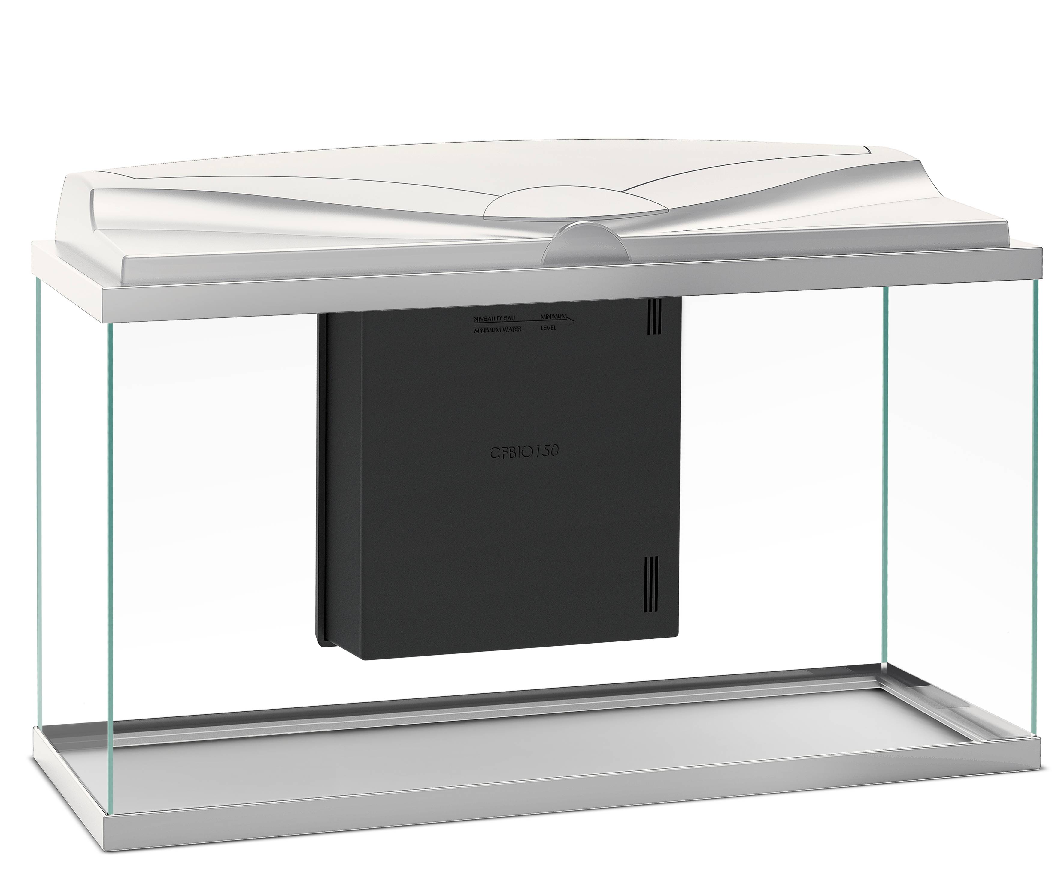 Pure Family - Aquarium pour poisson Tropical 80 Blanc 81L - Pure Family - Image 6