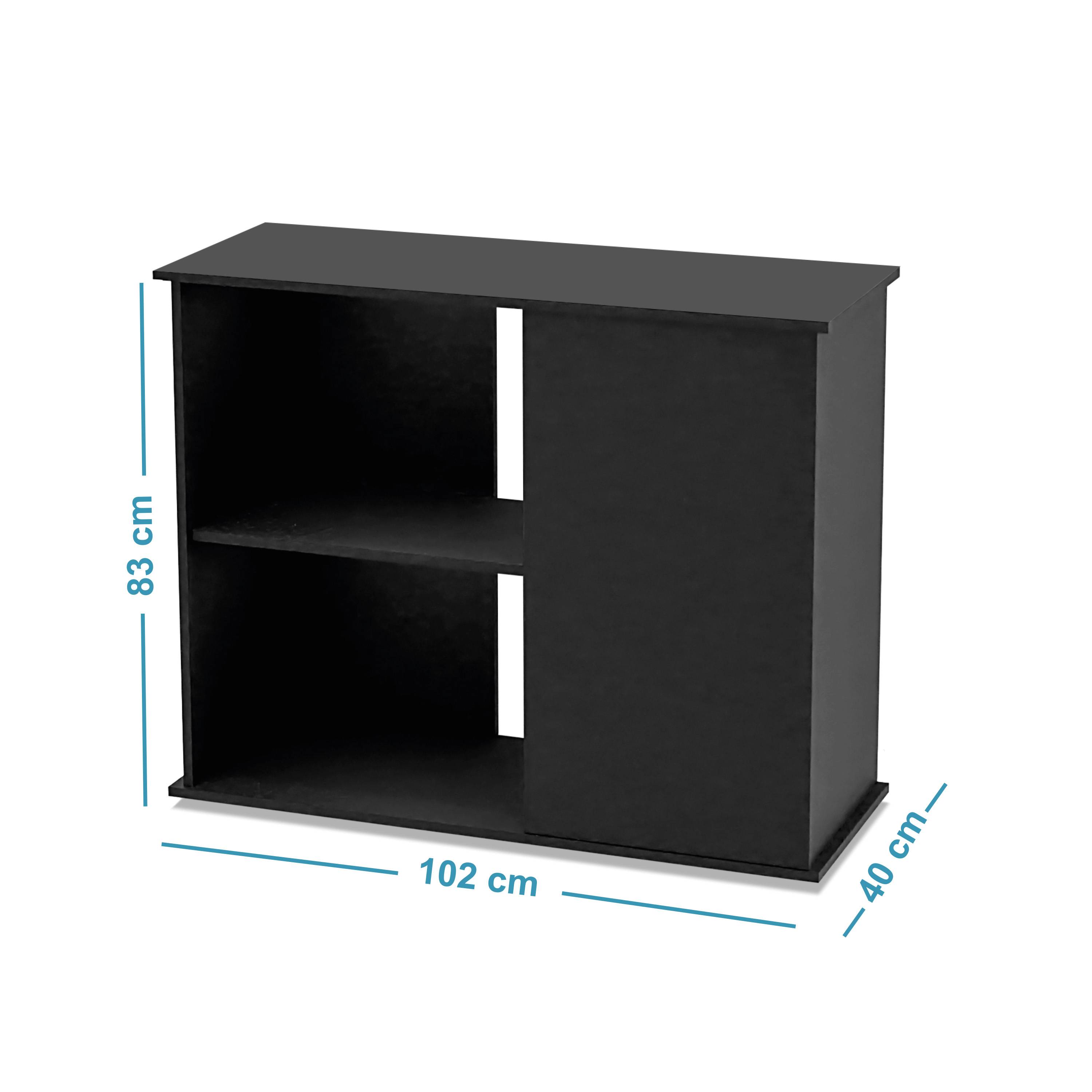 Pure Family - Meuble pour aquarium Noir 102 x 40 x 83 Pure Family - Image 3