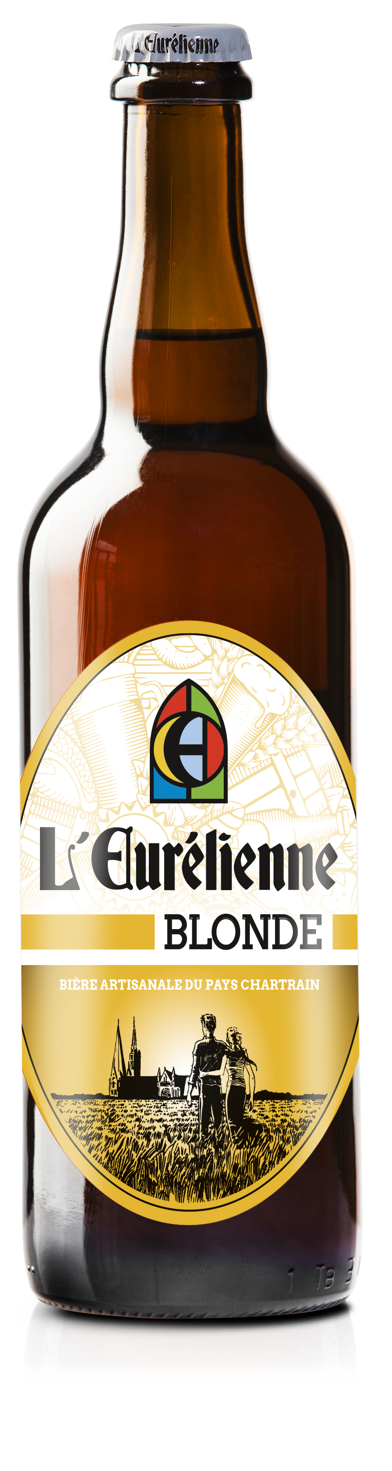 L'eurelienne - Bière blonde 75 cl - L'Eurélienne - Image 1