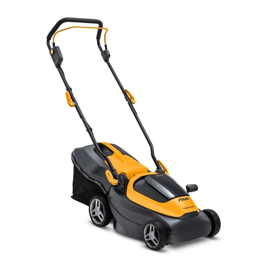 Stiga - Tondeuse Collector 136e Kit, largeur 34 cm, 6 hauteurs, bac 35 L - STIGA - Image 1