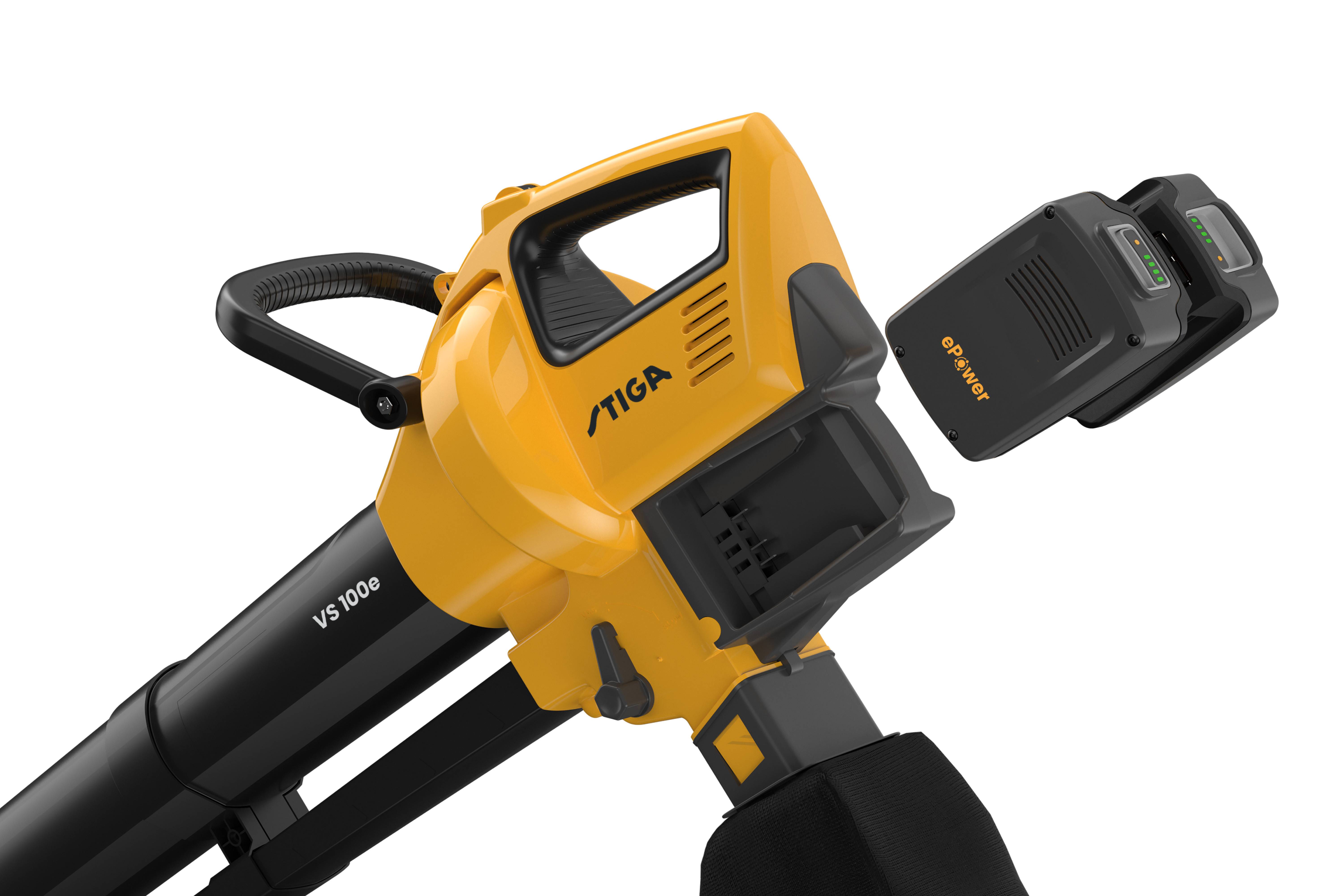 Stiga - Kit aspirateur-broyeur-souffleur VS 100e, 2 batteries 20V, sac 45L, 3-en-1 - STIGA - Image 2