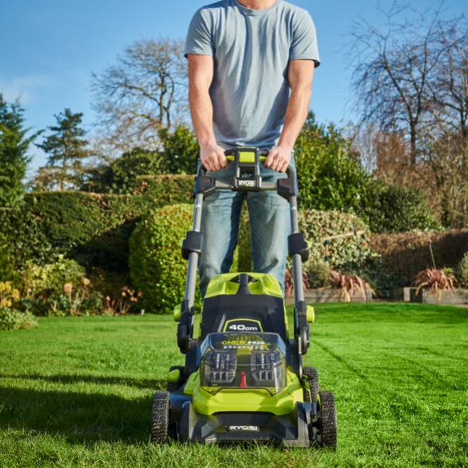 Ryobi - Tondeuse Batterie Brushless 18 V 40 cm 2 Bat 4.0 Ah - RYOBI - Image 14