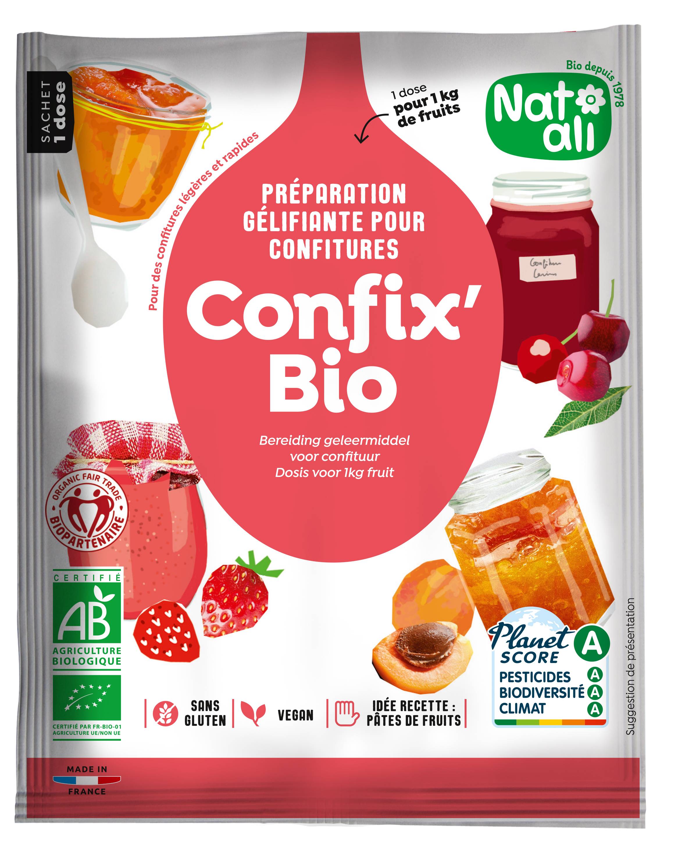 Natali - Gélifiant confix bio 120 g - Natali - Image 1