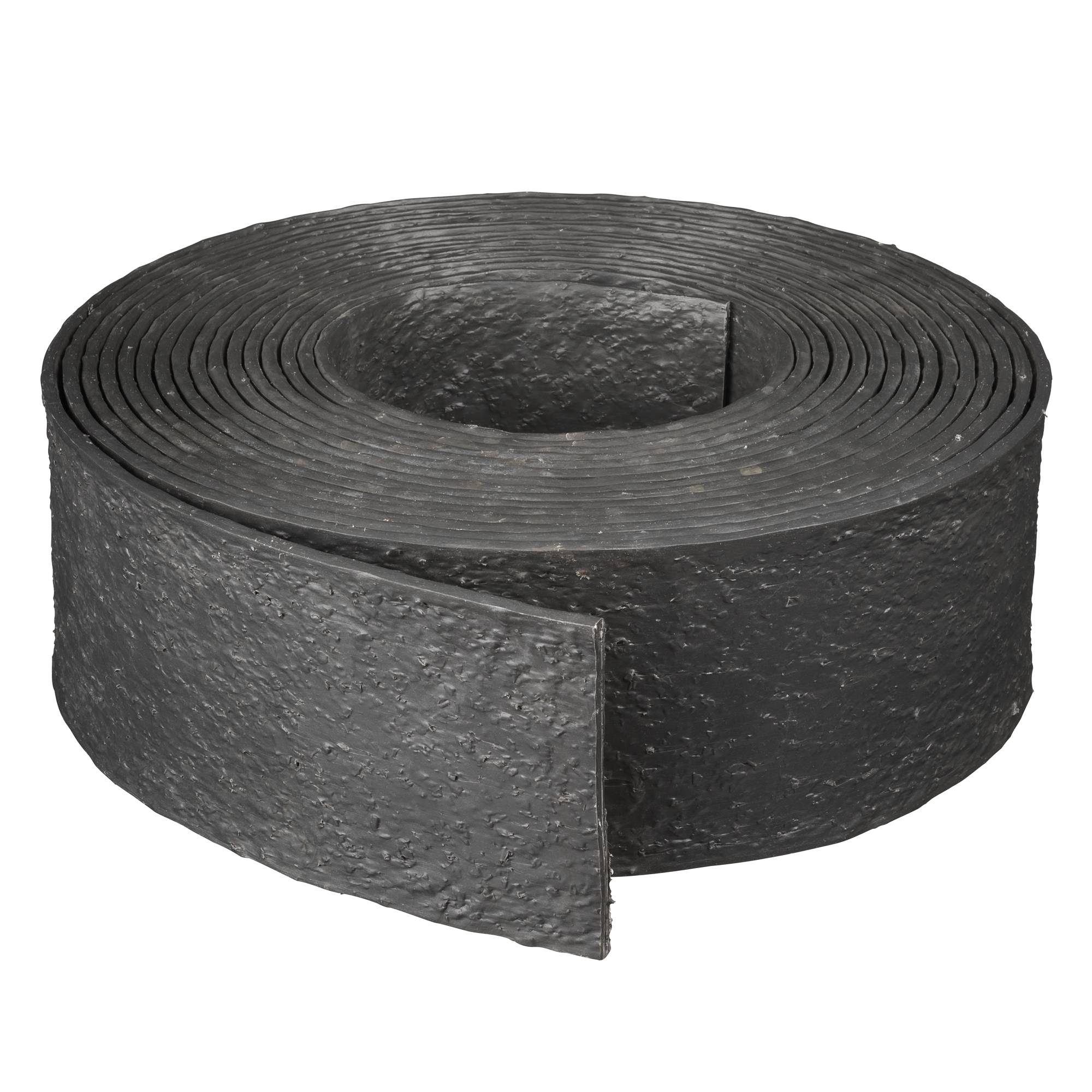 Bordure de jardin PE/PP recyclé noir surface texturée H 12 cm L 12 m - NATURE - Image 4