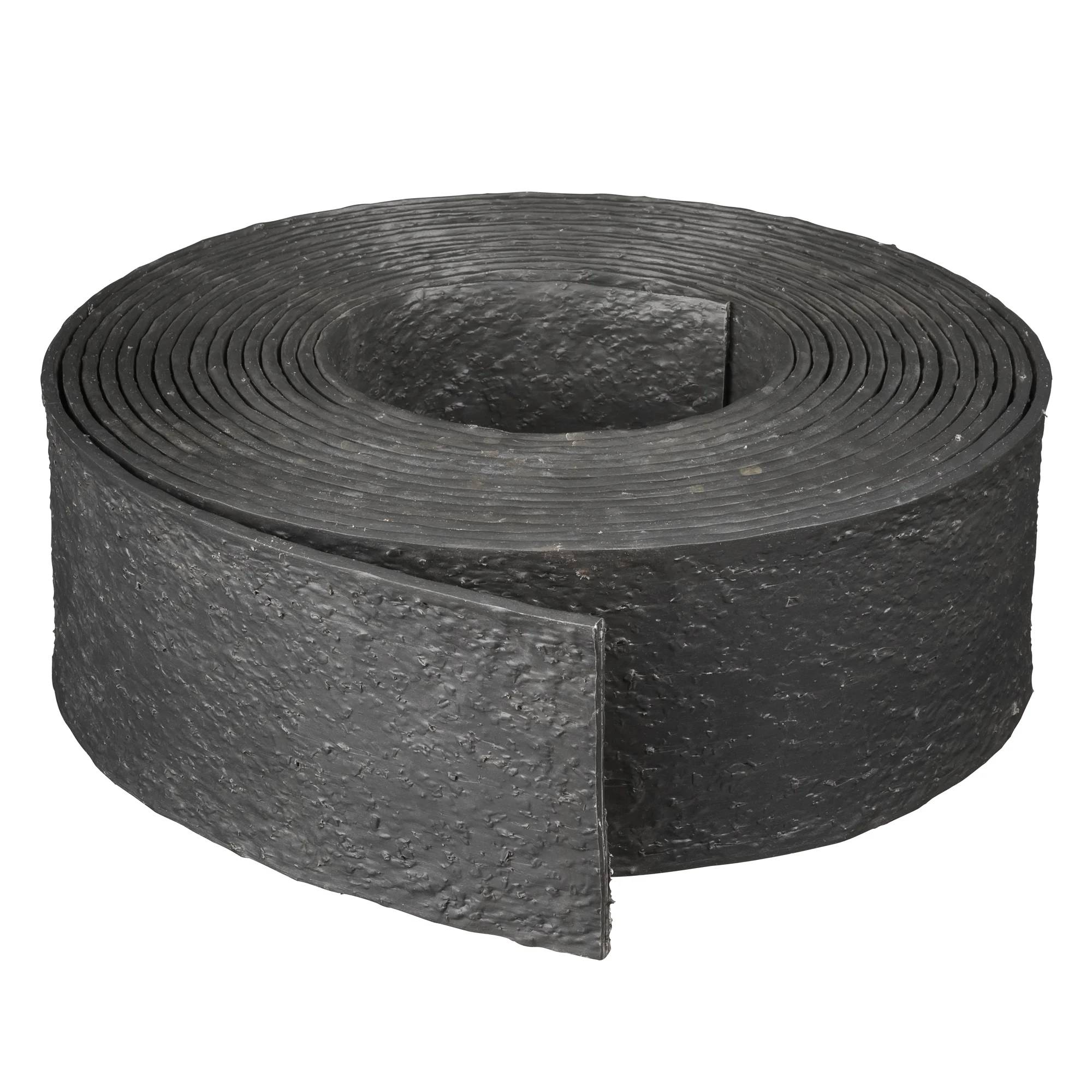 Bordure de jardin PE/PP recyclé noir surface texturée H 12 cm L 12 m - NATURE - Image 6