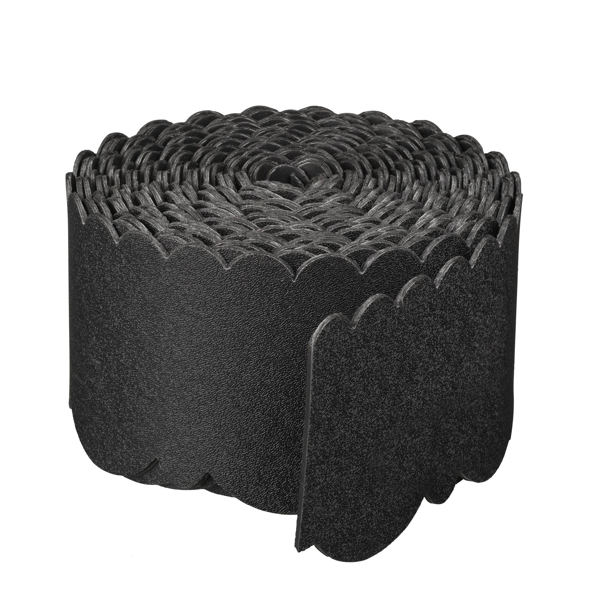 Bordure de jardin déco PE recyclé noir H 13 cm L 12 m - NATURE - Image 5