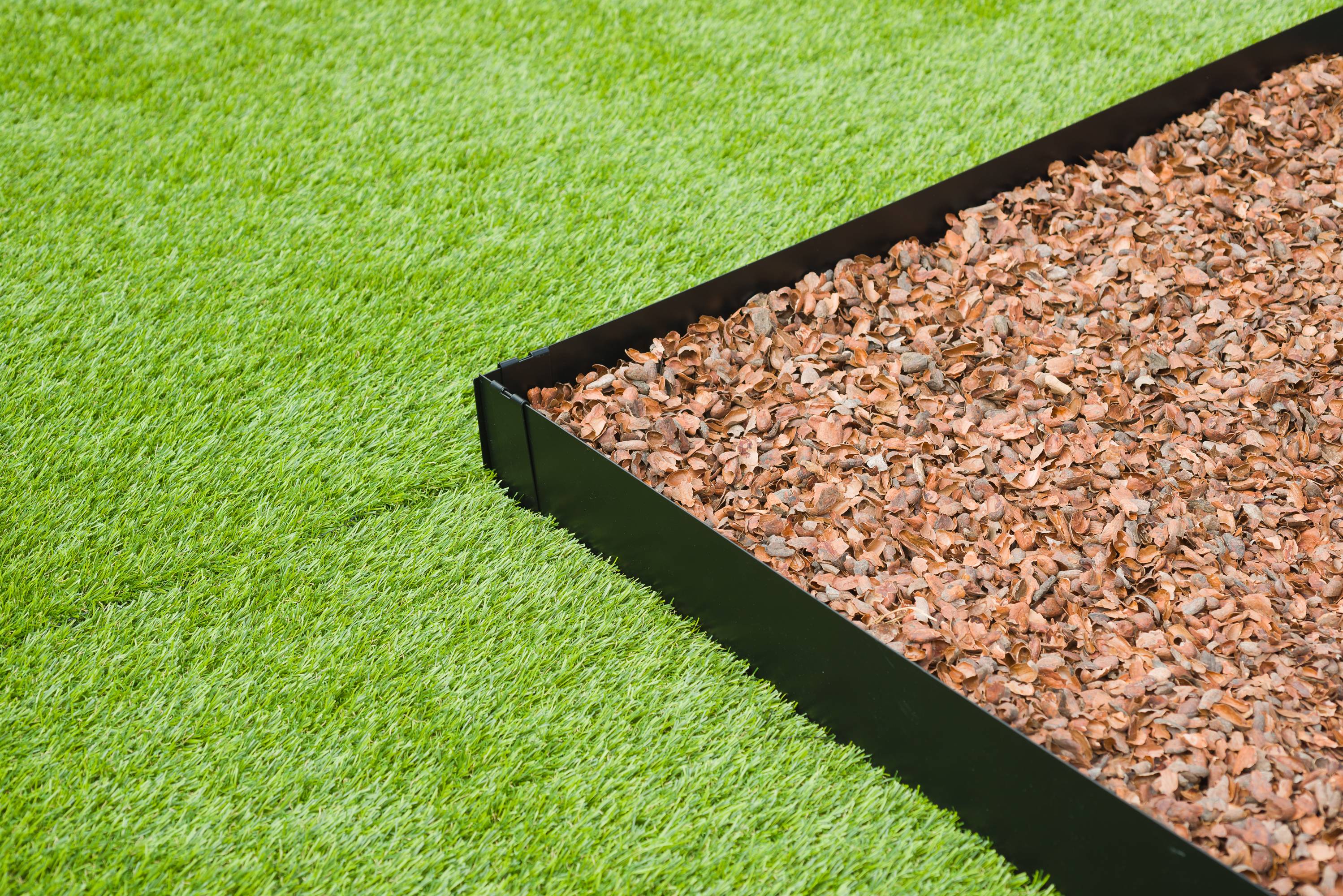 Bordure Jardin Acier Galvanisé Noir Mat H 10,2 cm L 2,64 m NATURE - Image 5