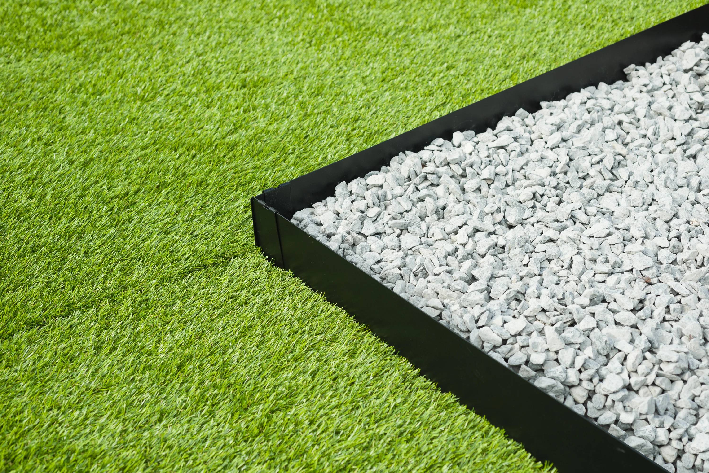 Bordure Jardin Acier Galvanisé Noir Mat H 10,2 cm L 2,64 m NATURE - Image 7