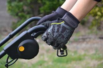 Rostaing - Gants de jardinage renforcés, motifs camouflage SOULDIER- T9