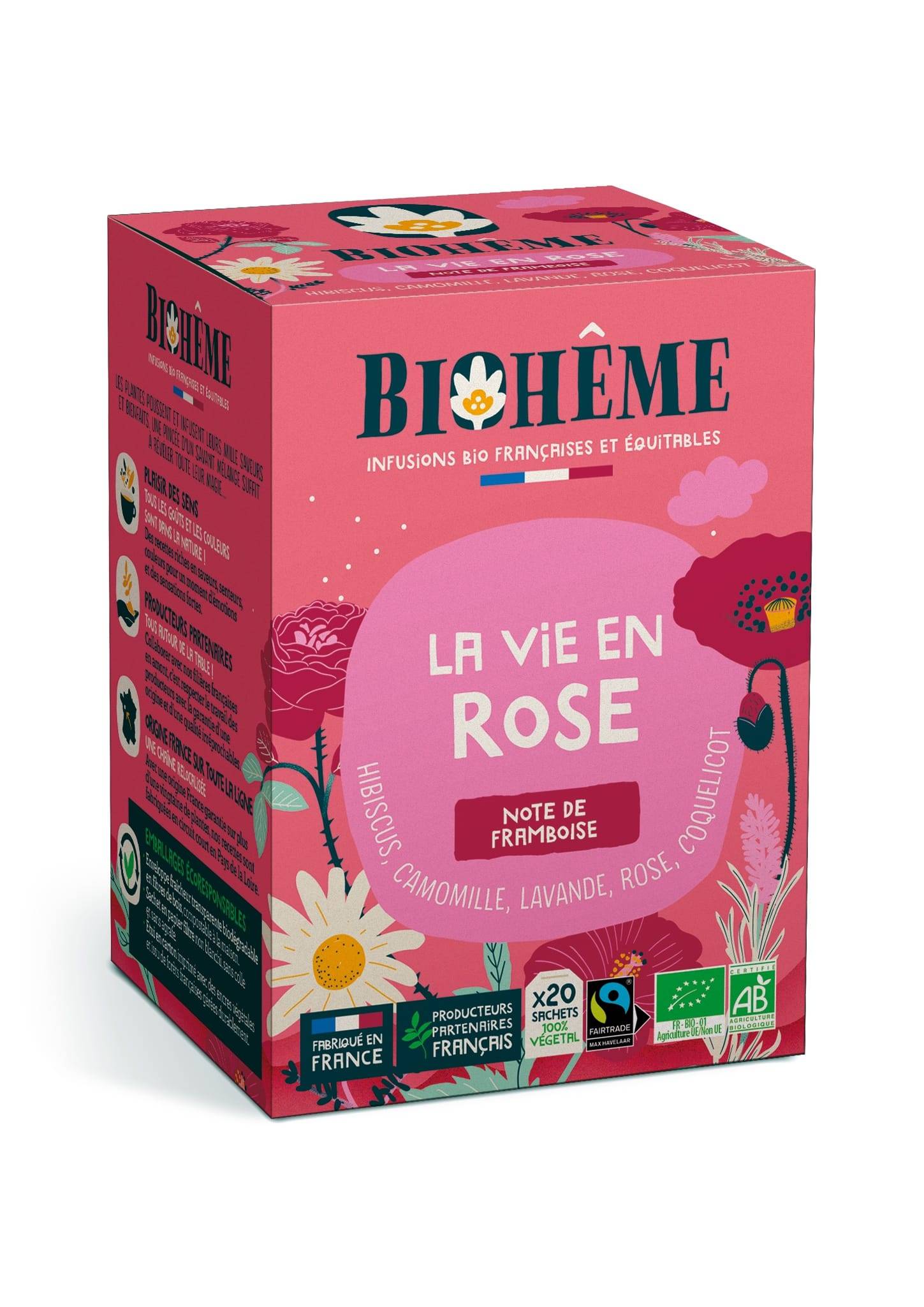 Boîtes 20 infusettes