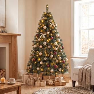 Ecloz - Sapin de Noël artificiel Huez lumineux - 180 cm - ECLOZ