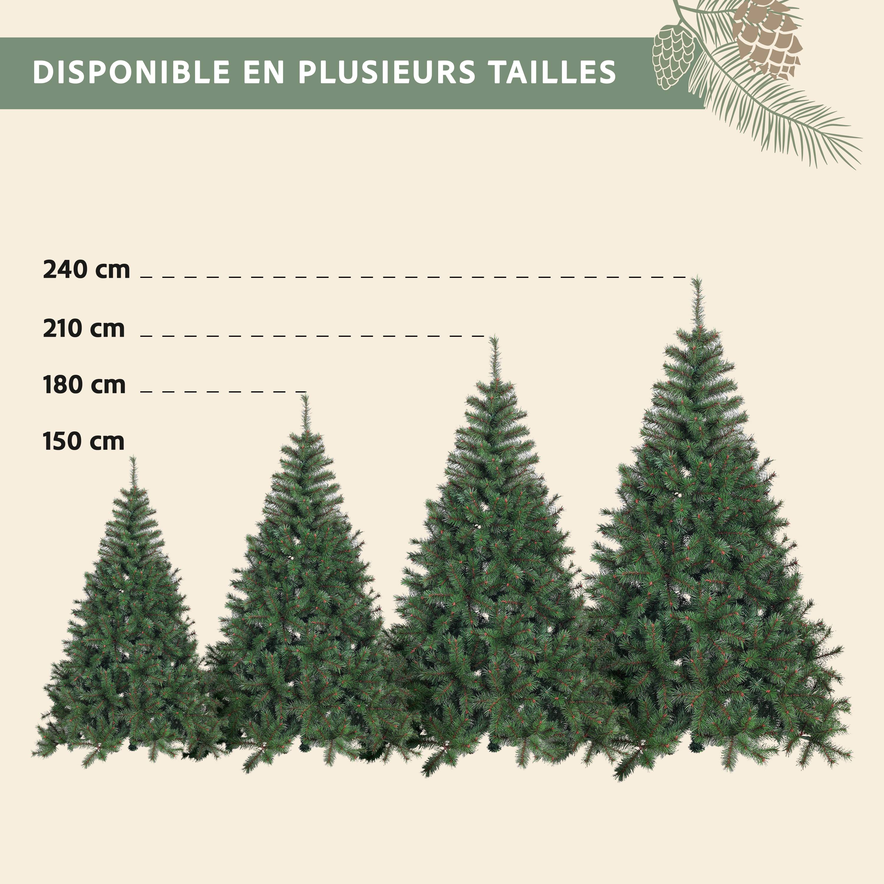 Ecloz - Sapin de Noël artificiel Megève - 150 cm - ECLOZ - Image 4