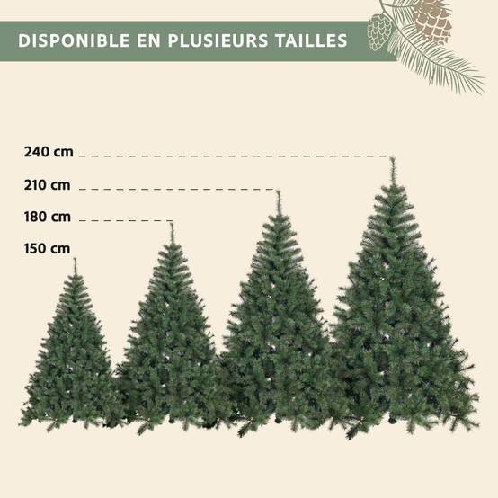 Ecloz - Sapin de Noël artificiel Megève - 240 cm - ECLOZ - Image 2