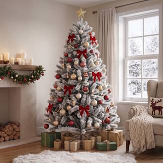 Ecloz - Sapin de Noël artificiel Morzine enneigé - 185 cm - ECLOZ