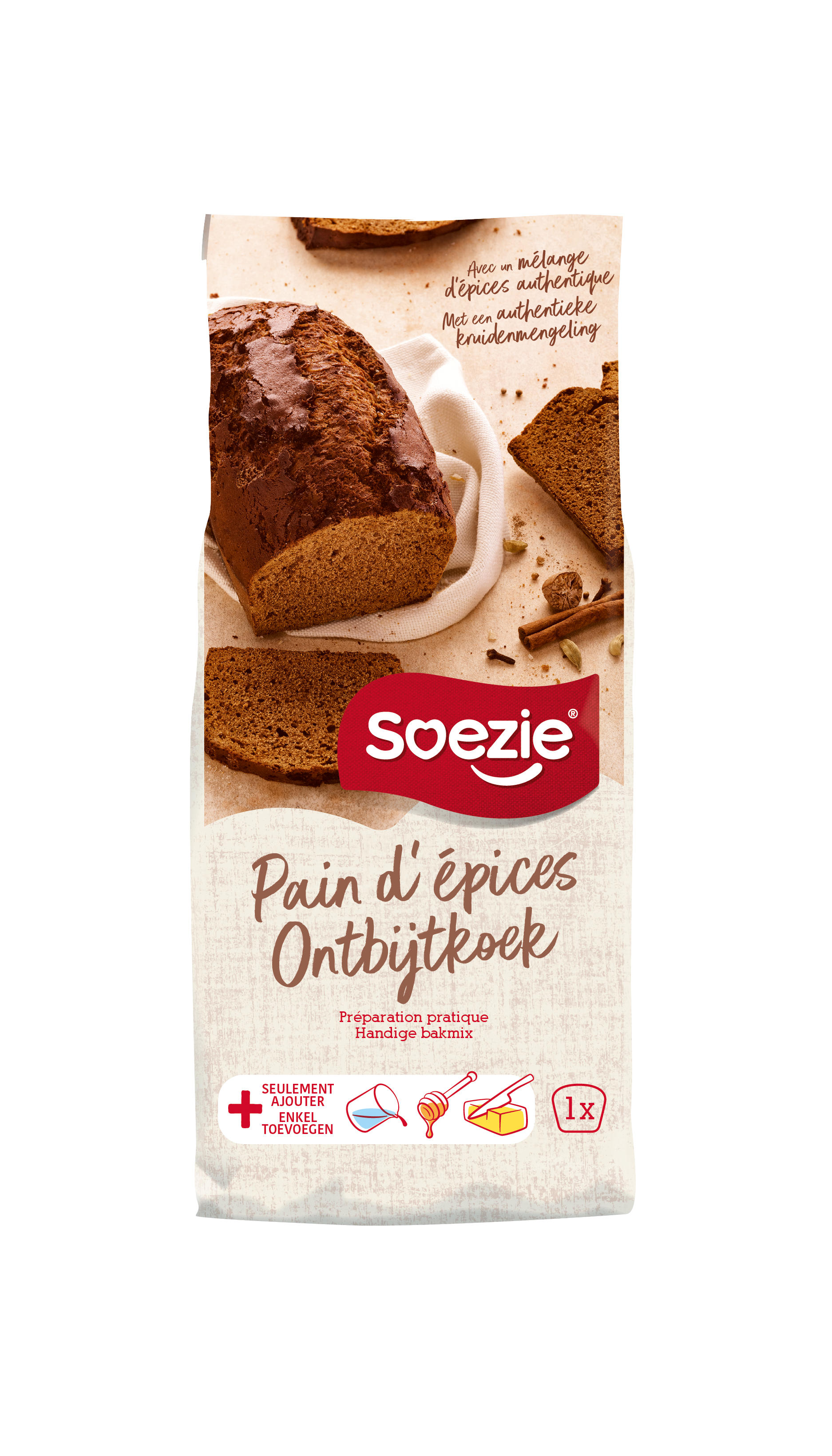 Soezie - Préparation pain d'épices 400 g - Soezie