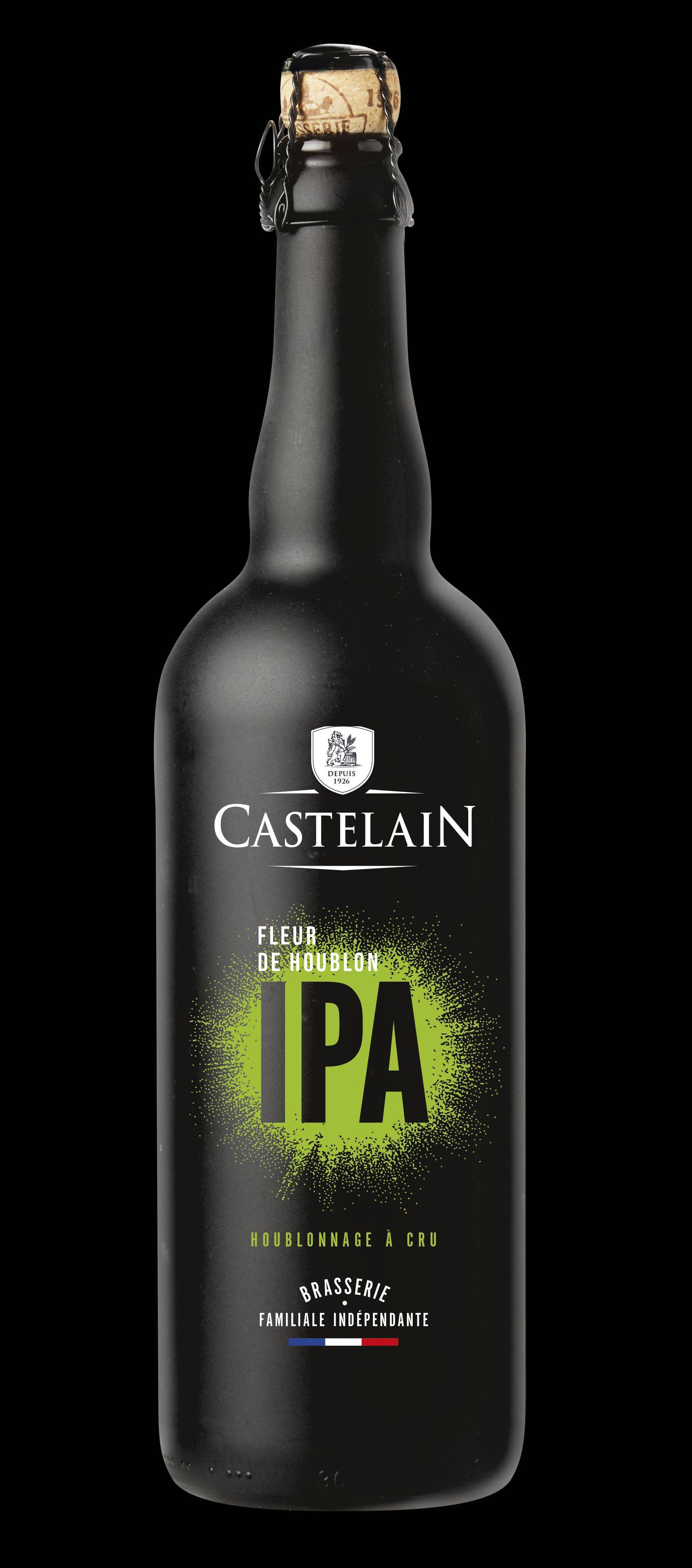 Castelain - Bière blonde IPA fleur de houblon 75 cl - Castelain - Image 2