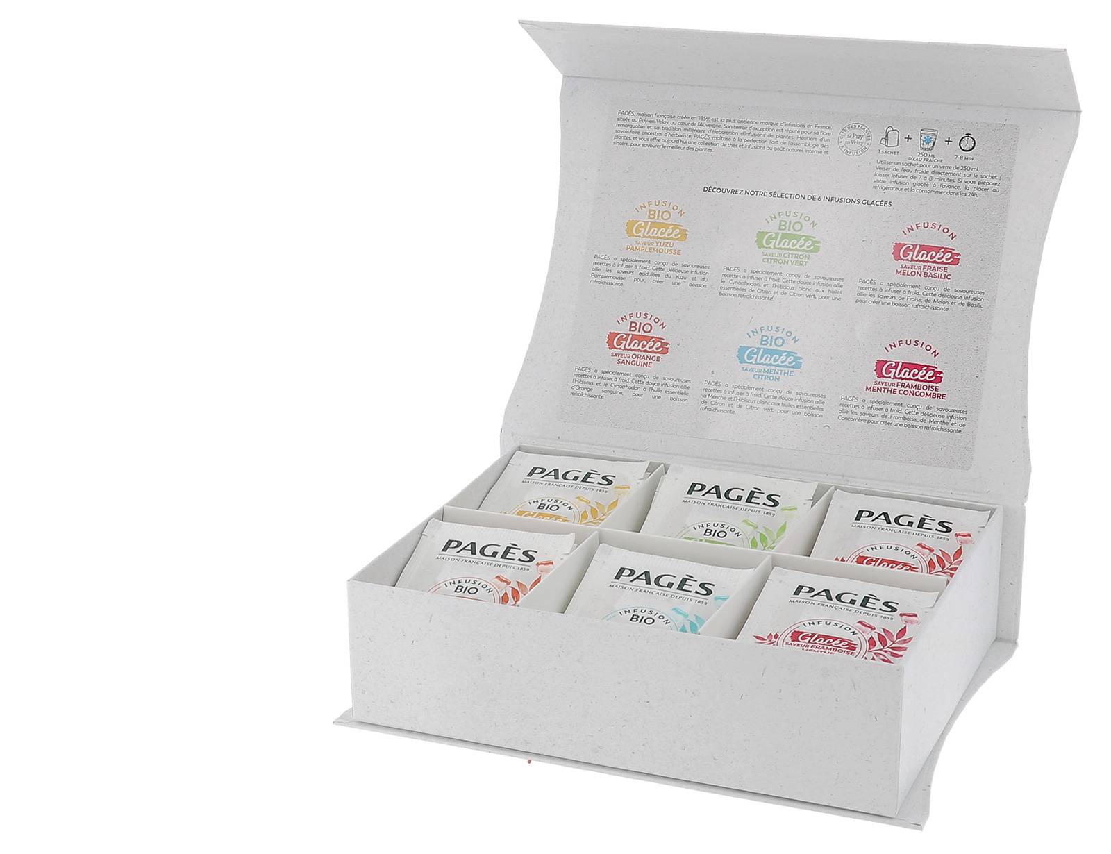 Pages - Coffret découverte estivale infusions à froid x60 - Pagès - Image 2