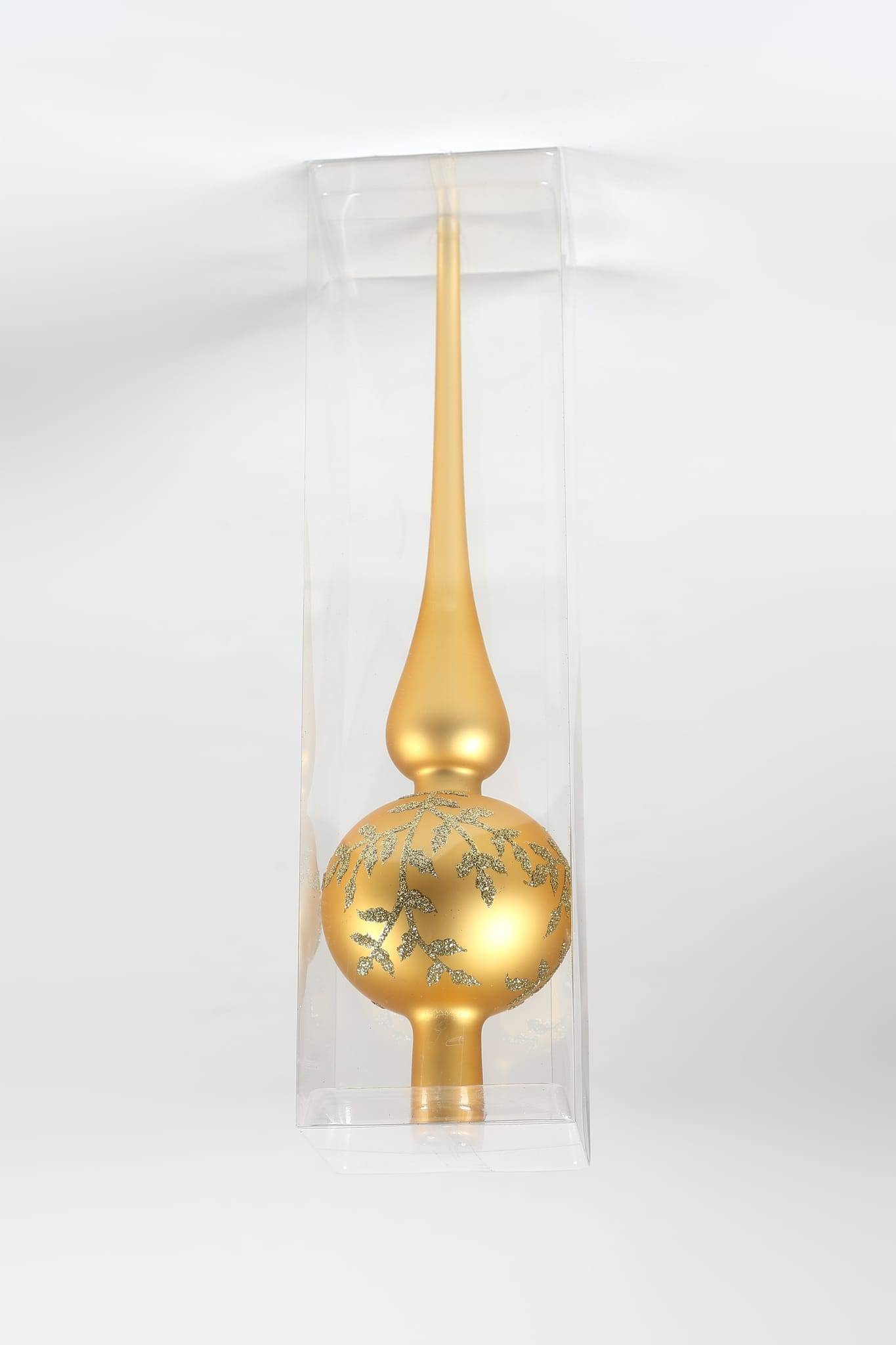 Ecloz - Cimier pointe en verre - doré - Ø. 8 cm - ECLOZ