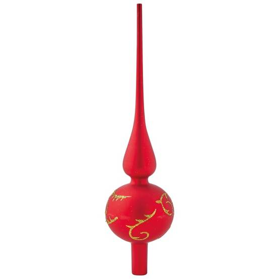 Ecloz - Cimier pointe en verre - rouge - Ø. 8 cm - ECLOZ - Image 4