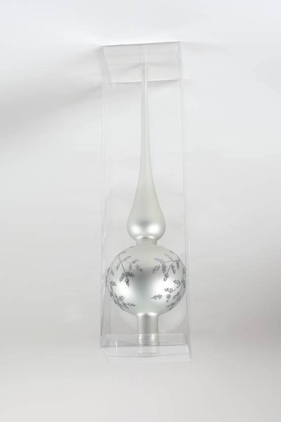 Ecloz - Cimier pointe en verre - argent - Ø. 8 cm - ECLOZ - Image 2