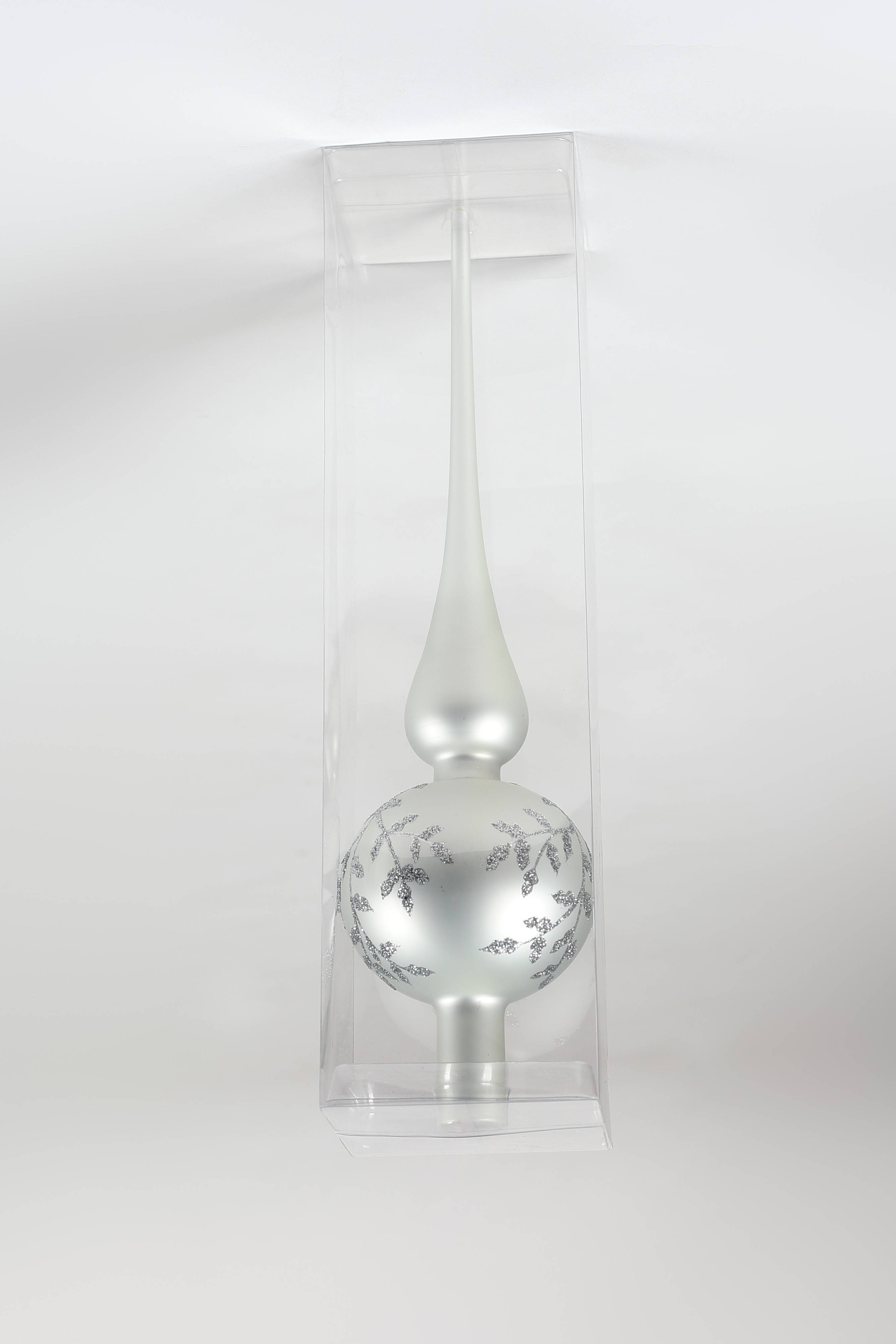 Ecloz - Cimier pointe en verre - argent - Ø. 8 cm - ECLOZ - Image 3