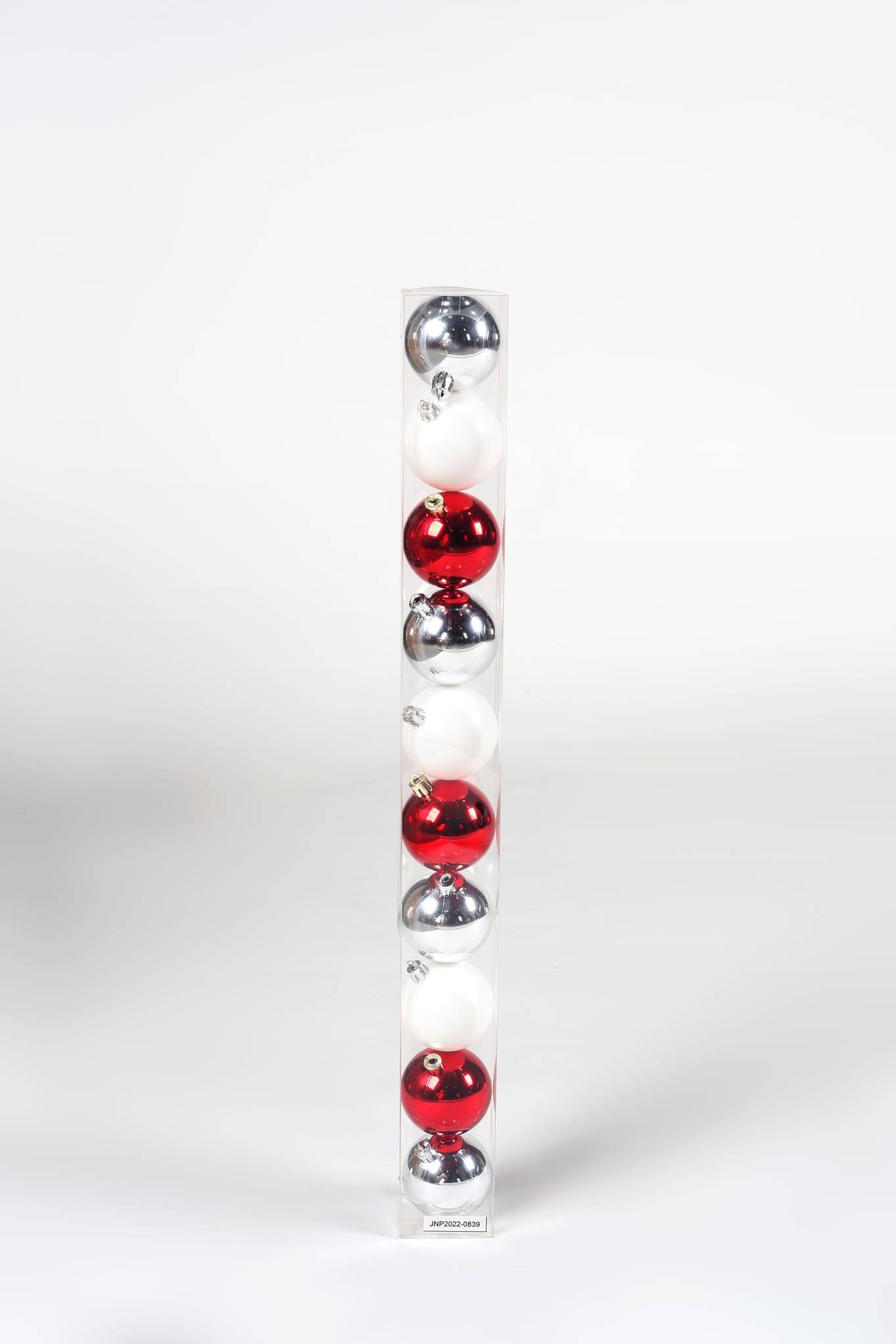 Ecloz - Tube de 10 boules de Noël incassables - coloris assortis - Ø. 6 cm - ECLOZ - Image 1