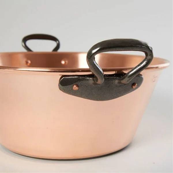 Baumalu - Bassine à confiture cuivre induction Ø26 cm ép. 1,7 mm  3 L –  Cuivre de France - Image 2