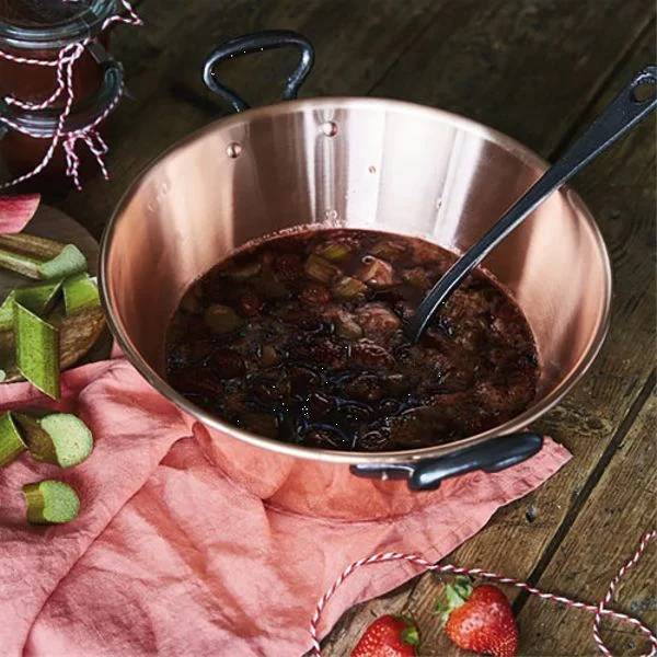 Baumalu - Bassine à confiture cuivre induction Ø26 cm ép. 1,7 mm  3 L –  Cuivre de France - Image 1