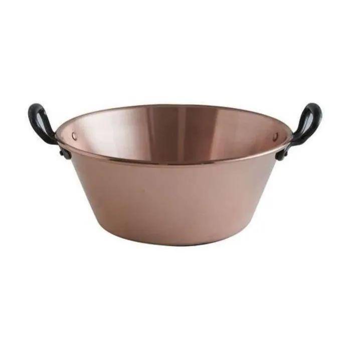 Baumalu - Bassine à confiture cuivre induction Ø26 cm ép. 1,7 mm  3 L –  Cuivre de France - Image 5