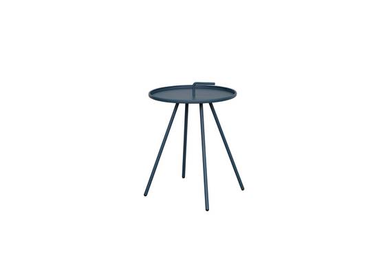 Ecloz - Table d'appoint de jardin acier bleu caraïbes - Image 2