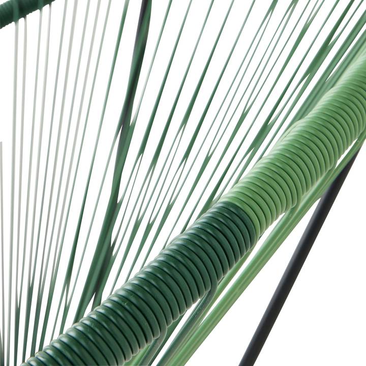 Ecloz - Fauteuil de jardin acier cordage camaieu vert Steph ECLOZ - Image 3