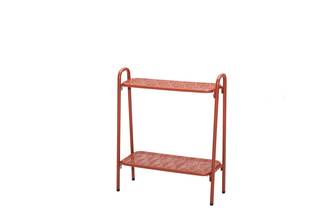 Ecloz - Etagère de jardin en acier couleur rouille H. 60cm ECLOZ