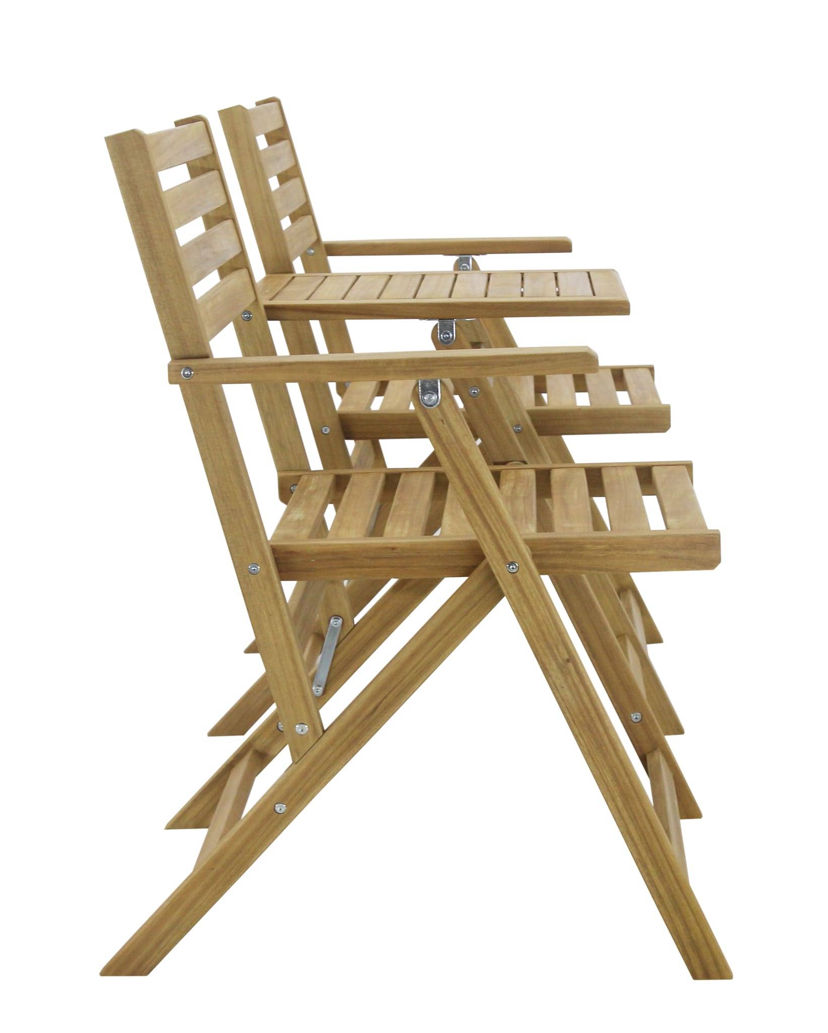 Ecloz - Banc Chaise de jardin bois 2 places Malicio ECLOZ - Image 2